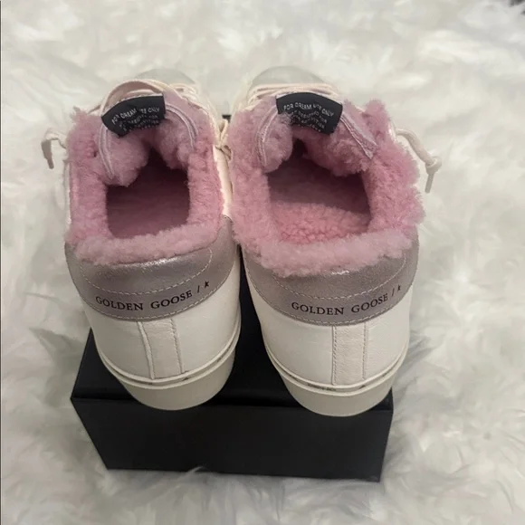 GGDB Pink and White Shearling Sneakers. Brand new - Picture 3 of 6